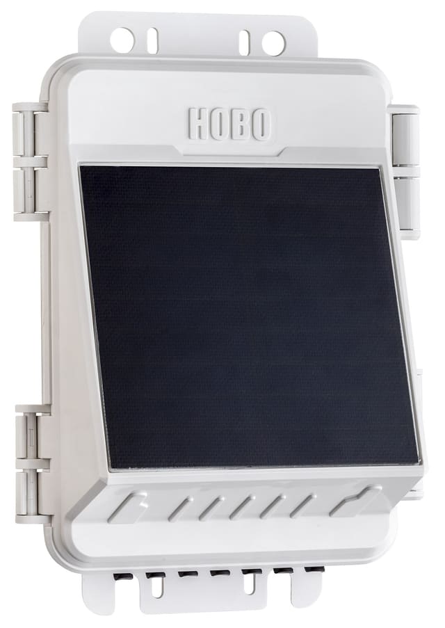 Estación MicroRX con HOBOnet Manager – alimentada a batería (Europa)